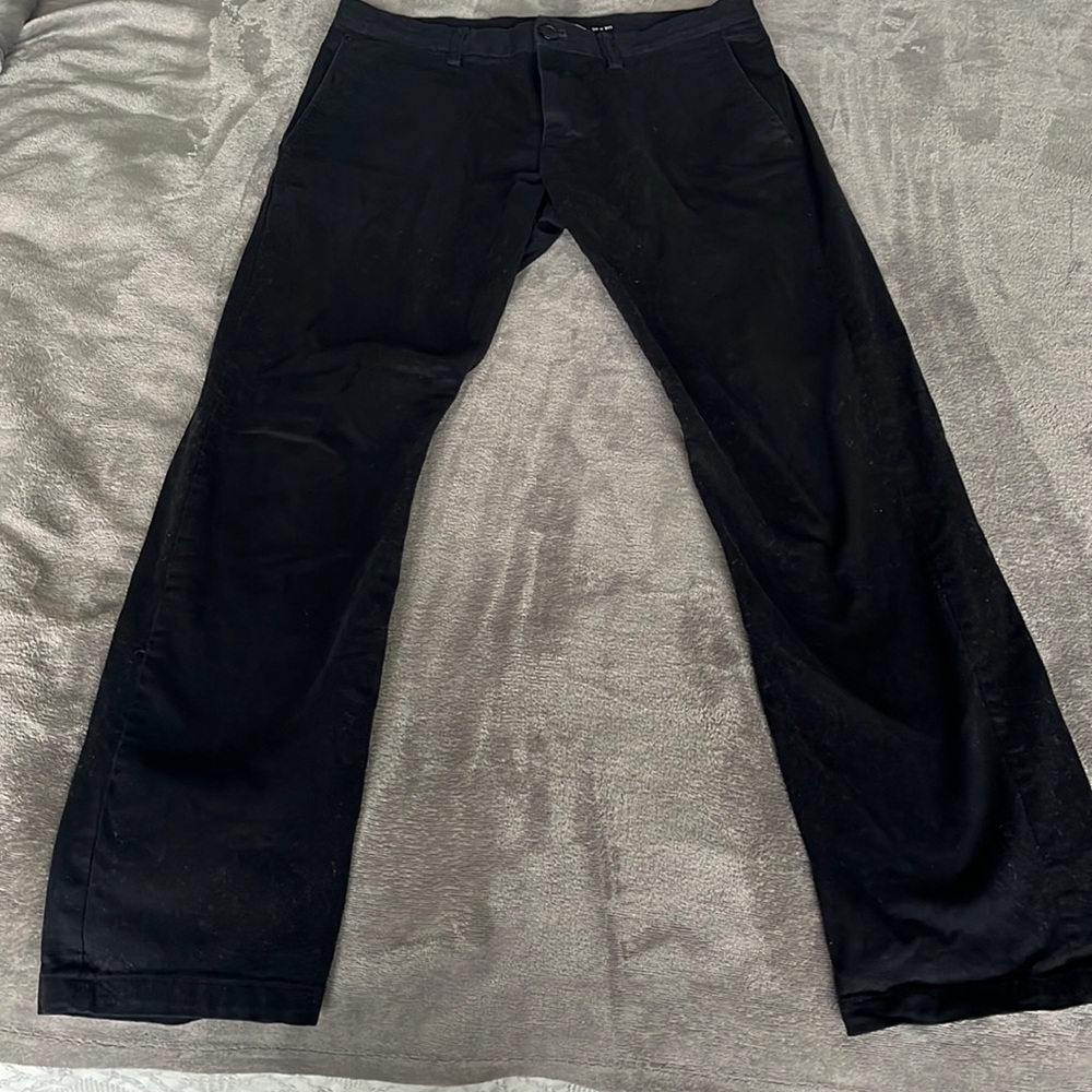 Mens black chinos Old Navy